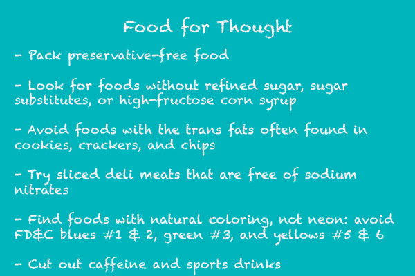 Tips for Healthy Eating and Preparing School Lunches