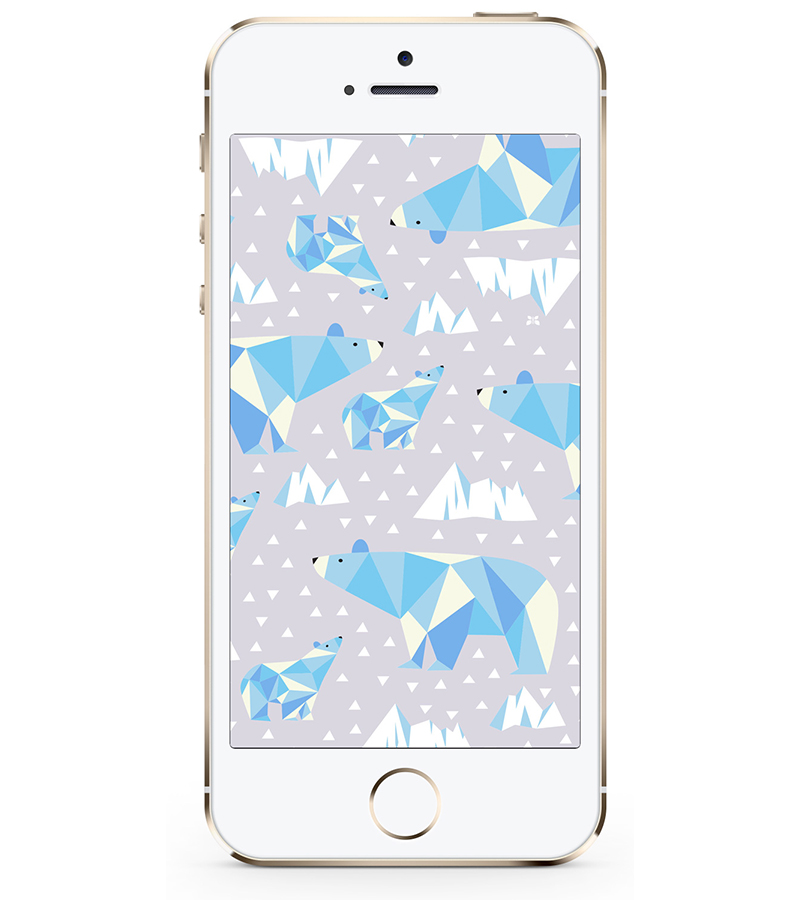 Winter Diaper Wallpaper