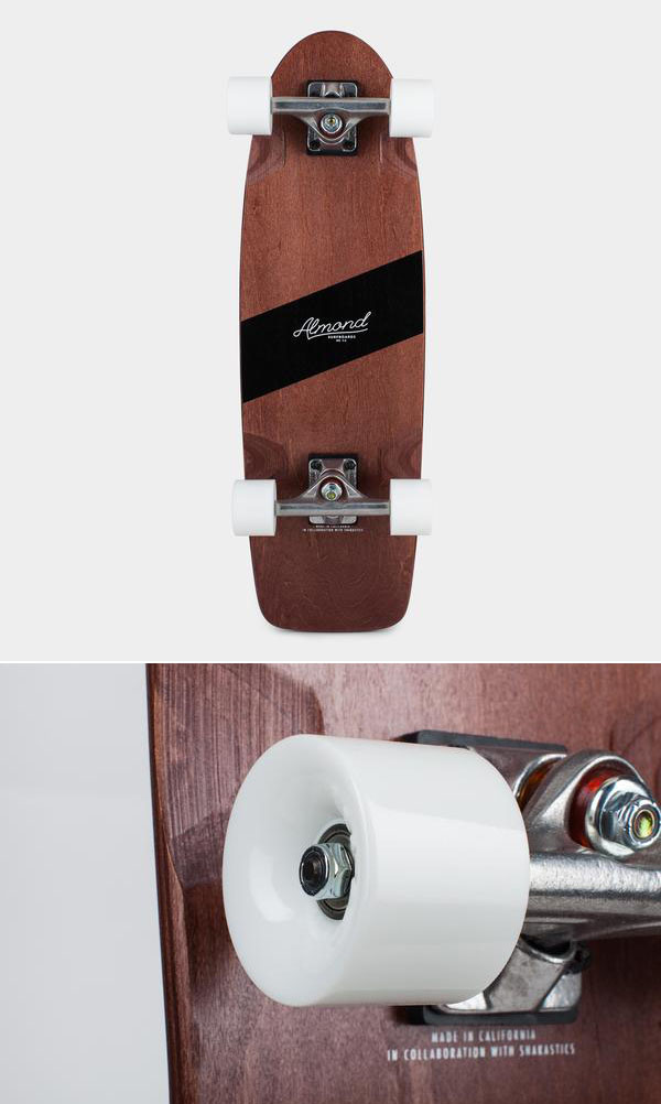 Almond X Shakastics Skateboard