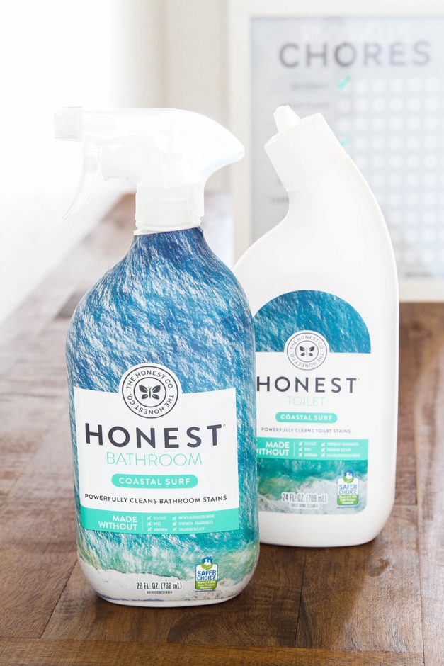 Cleaning with Kids (+ Free Printable Chore Chart!)