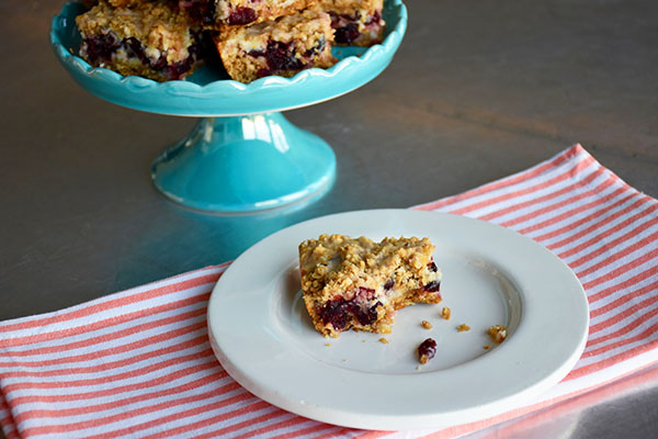 Cranberry Orange Breakfast Bars