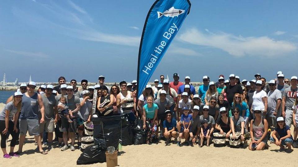 Beach Cleanup with Heal the Bay