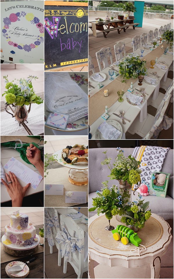 Vintage Garden Party Baby Shower