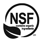 NSF Certified Organic Ingredients