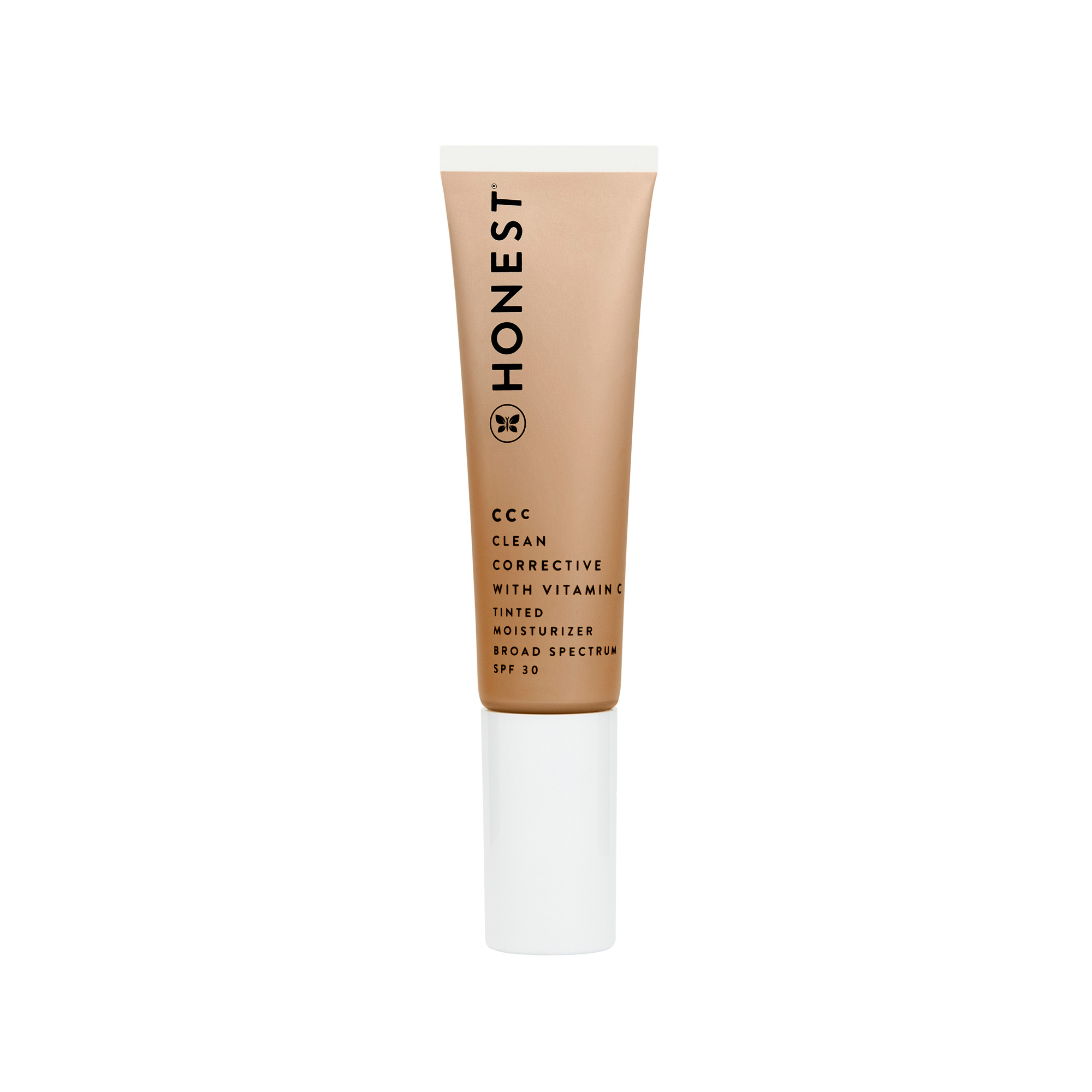 Honest Beauty CCC Clean Corrective With Vitamin C Tinted Moisturizer Broad Spectrum SPF 30, Dune