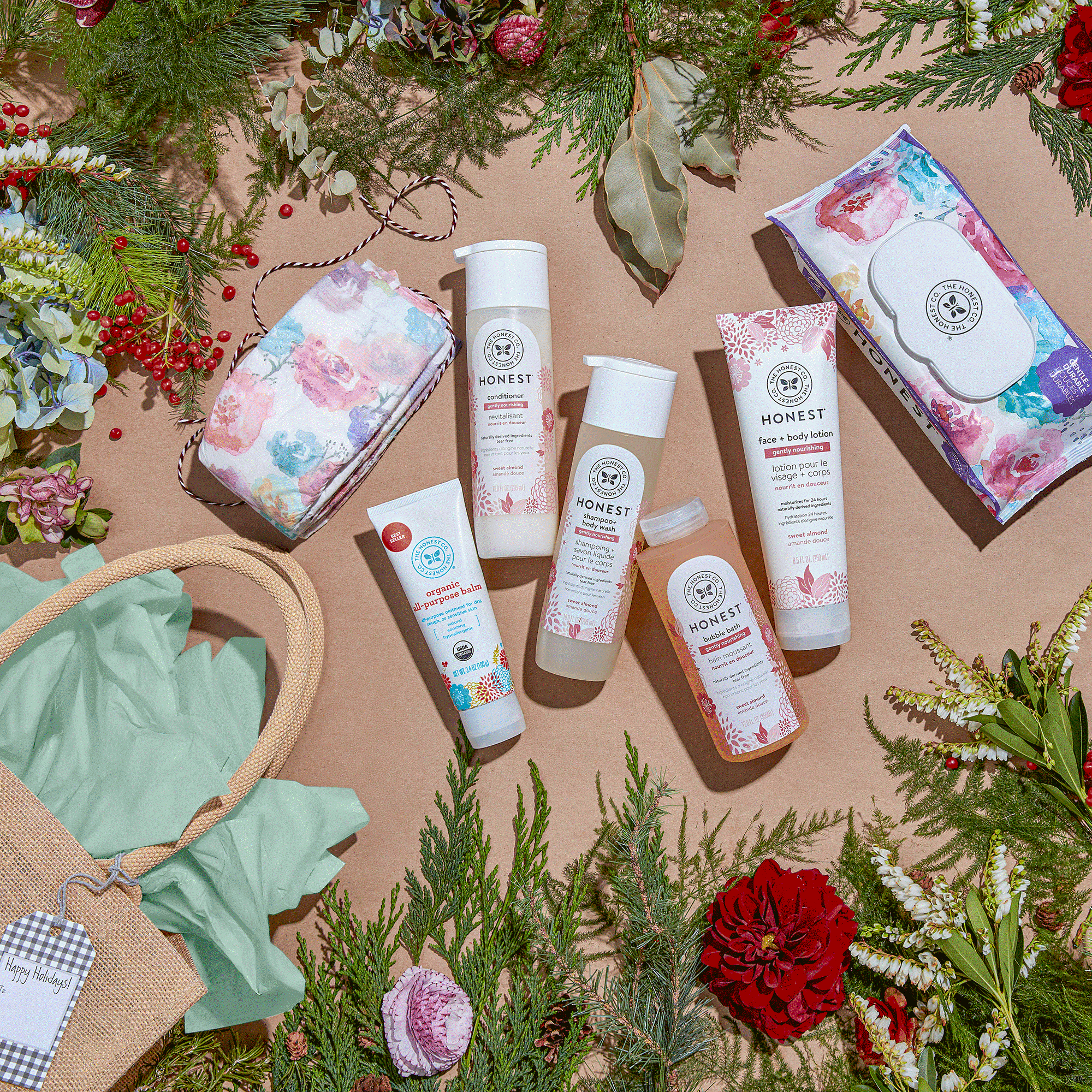 honest baby arrival gift set