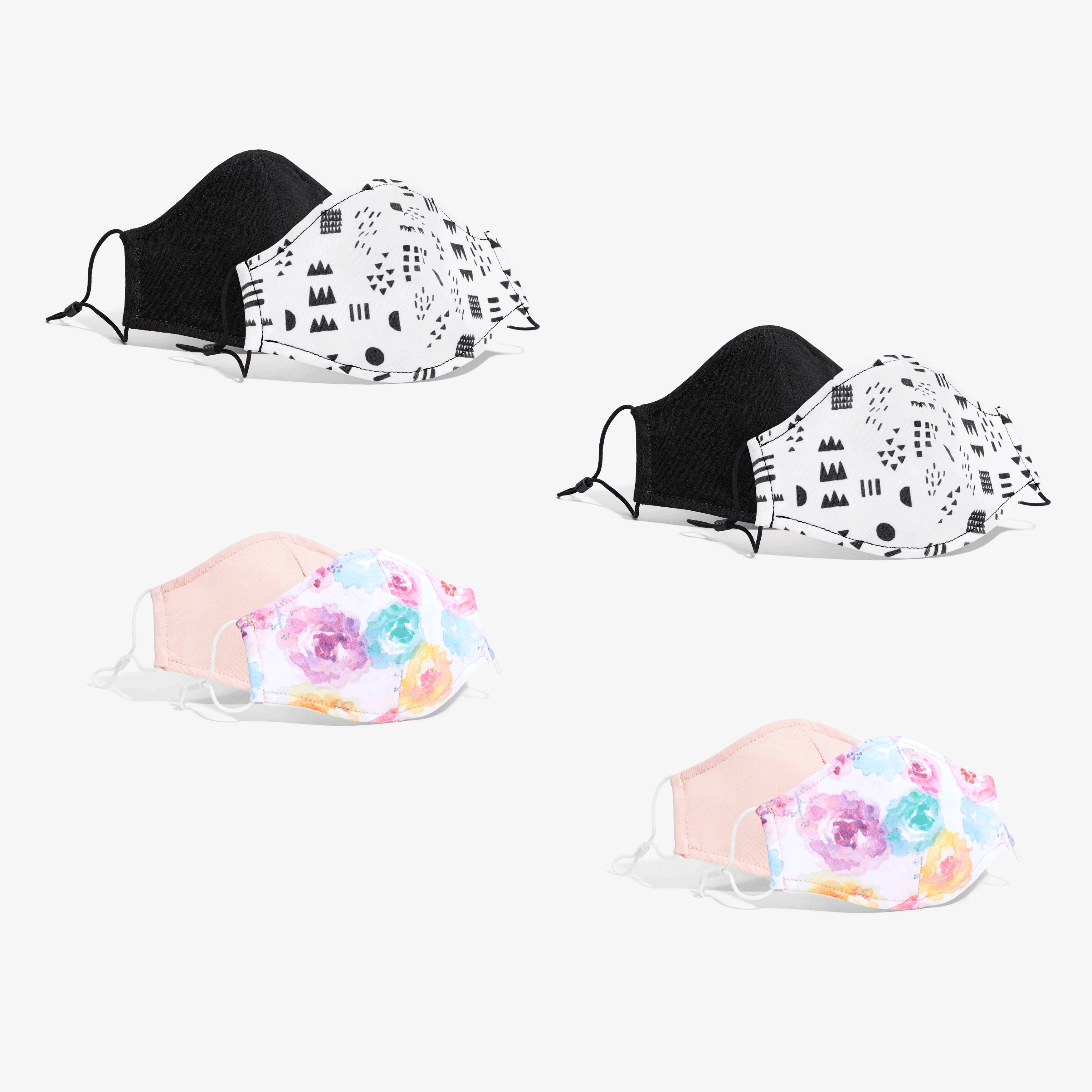 Protect The Fam Cotton Face Mask Family 8-Pack
