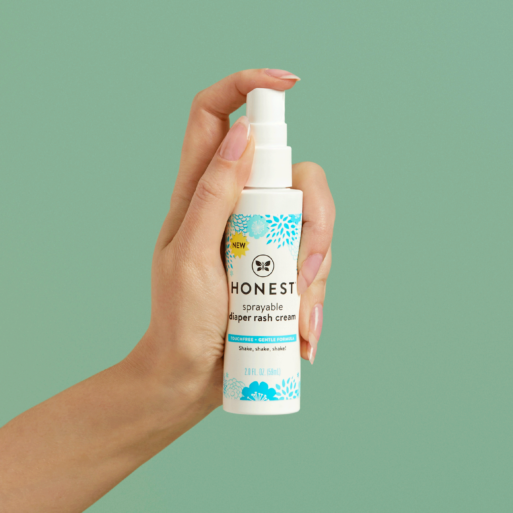 Diaper Rash Cream Spray Honest